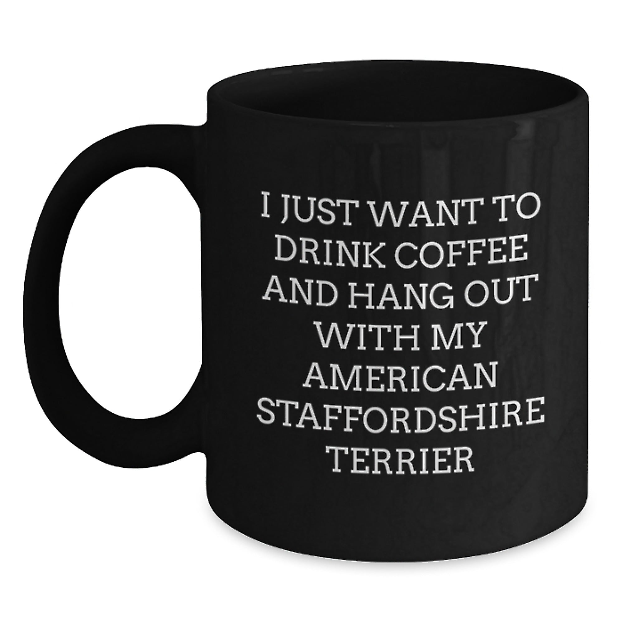 Funny American Staffordshire Terrier Dog Lover Gifts from Friends for Birthday Unique Mugs - Main