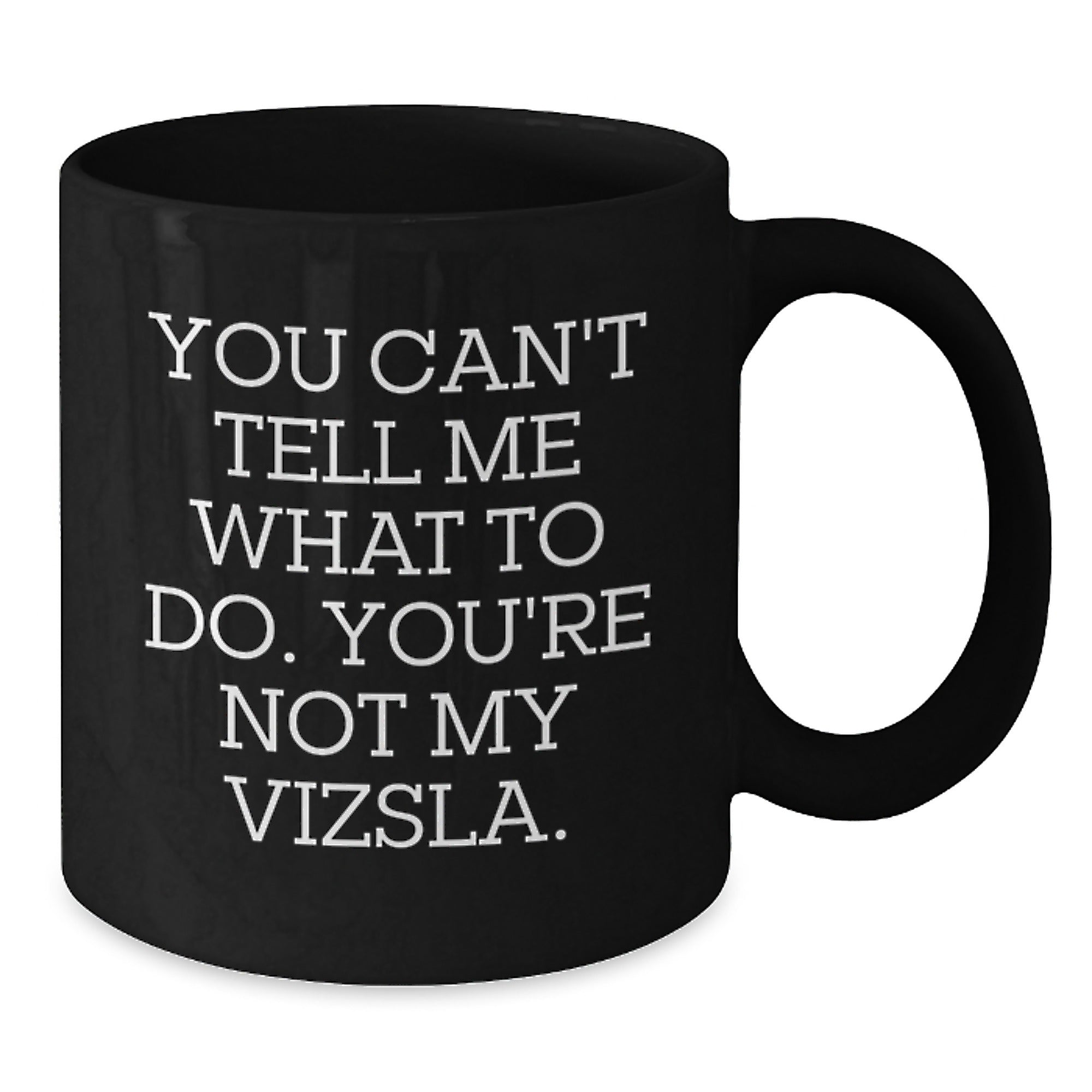Funny Vizsla Dog Black Coffee Mugs Gifts for Men Birthday Unique - Additional