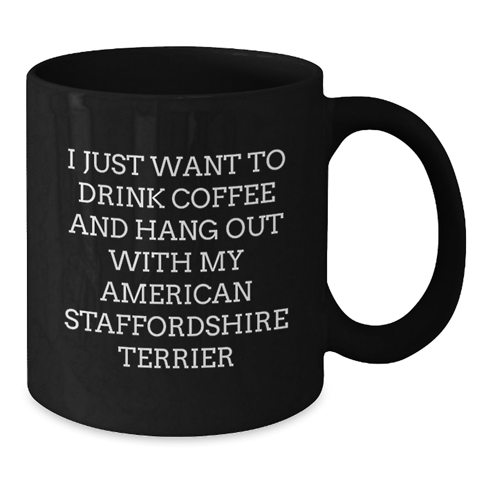 Funny American Staffordshire Terrier Dog Lover Gifts from Friends for Birthday Unique Mugs - Additional
