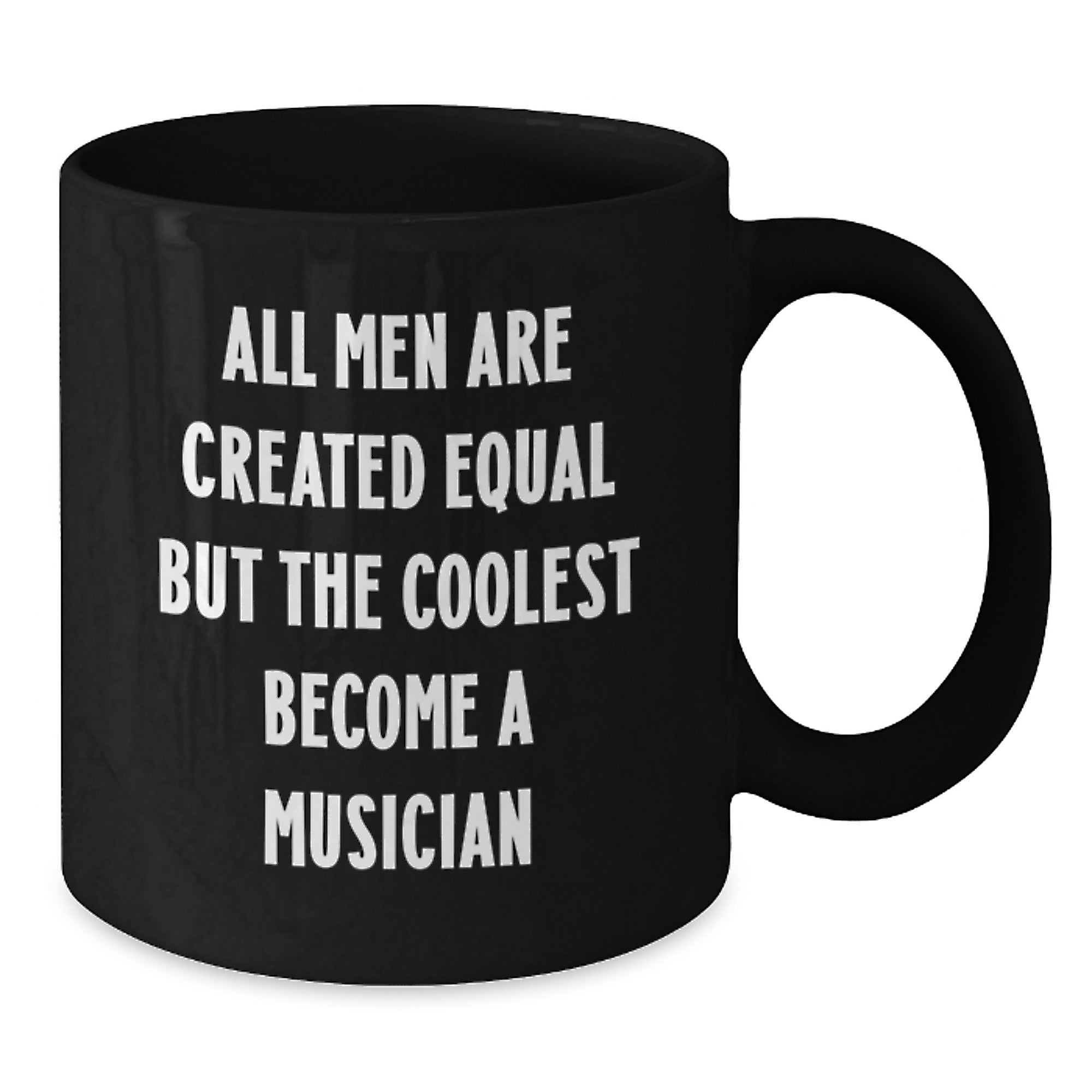 Funny Musician Quote Gifts from Family to Musician Mom on Mother's Day Unique Black Coffee Mug - Additional