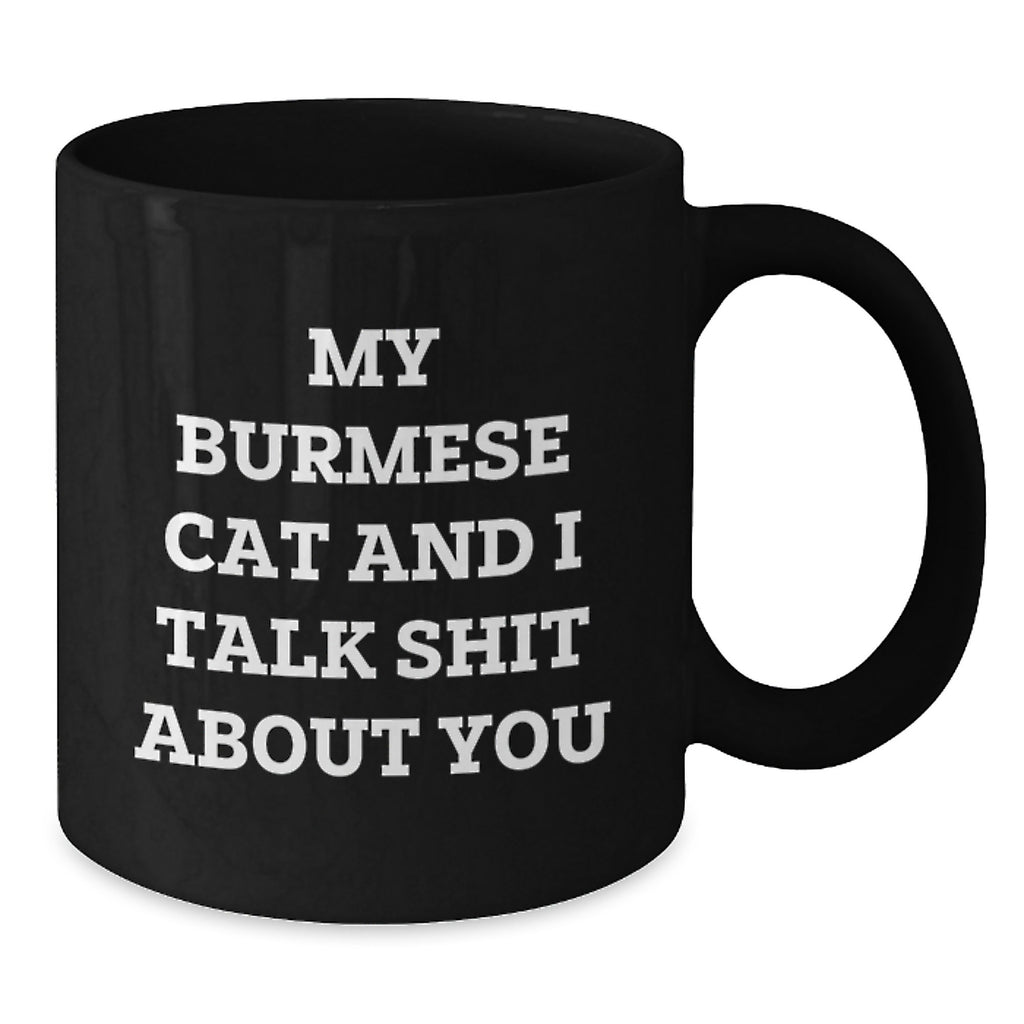 Burmese Cat Lovers Funny Mugs Gifts for Dad from Men on Father's Day Unique - Additional
