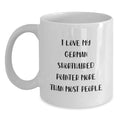 Funny German Shorthaired Pointer Dog Lover Gifts from Friends - I Love My German Shorthaired Pointer More Than Most People White Coffee Mug for Birthday - Main
