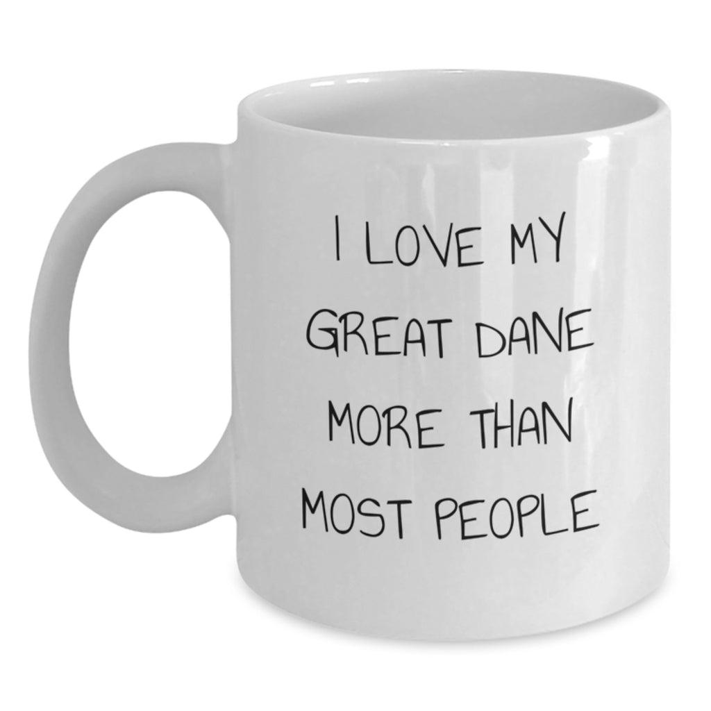 Great Dane Dog Lovers Funny Coffee Mugs Gifts from Family for Birthday Unique - Main