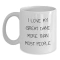 Great Dane Dog Lovers Funny Coffee Mugs Gifts from Family for Birthday Unique - Main