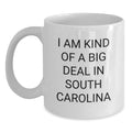 Funny South Carolina White Coffee Mugs Gifts from Men to Women for Mom's Mother's Day - Main