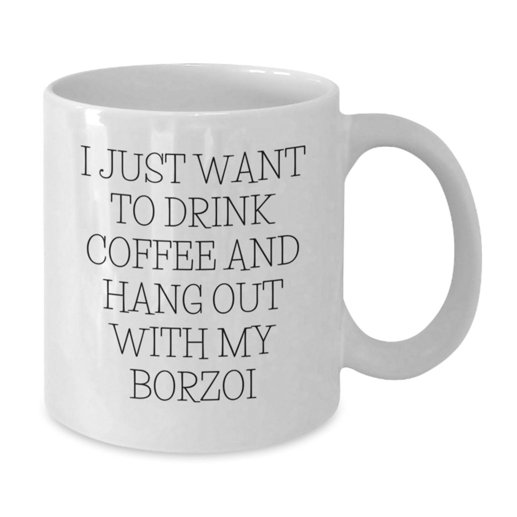 Funny Borzoi Dog Lover Gifts from Family for Birthday Unique Birthday Unique Gifts for Men Women Friends - Additional