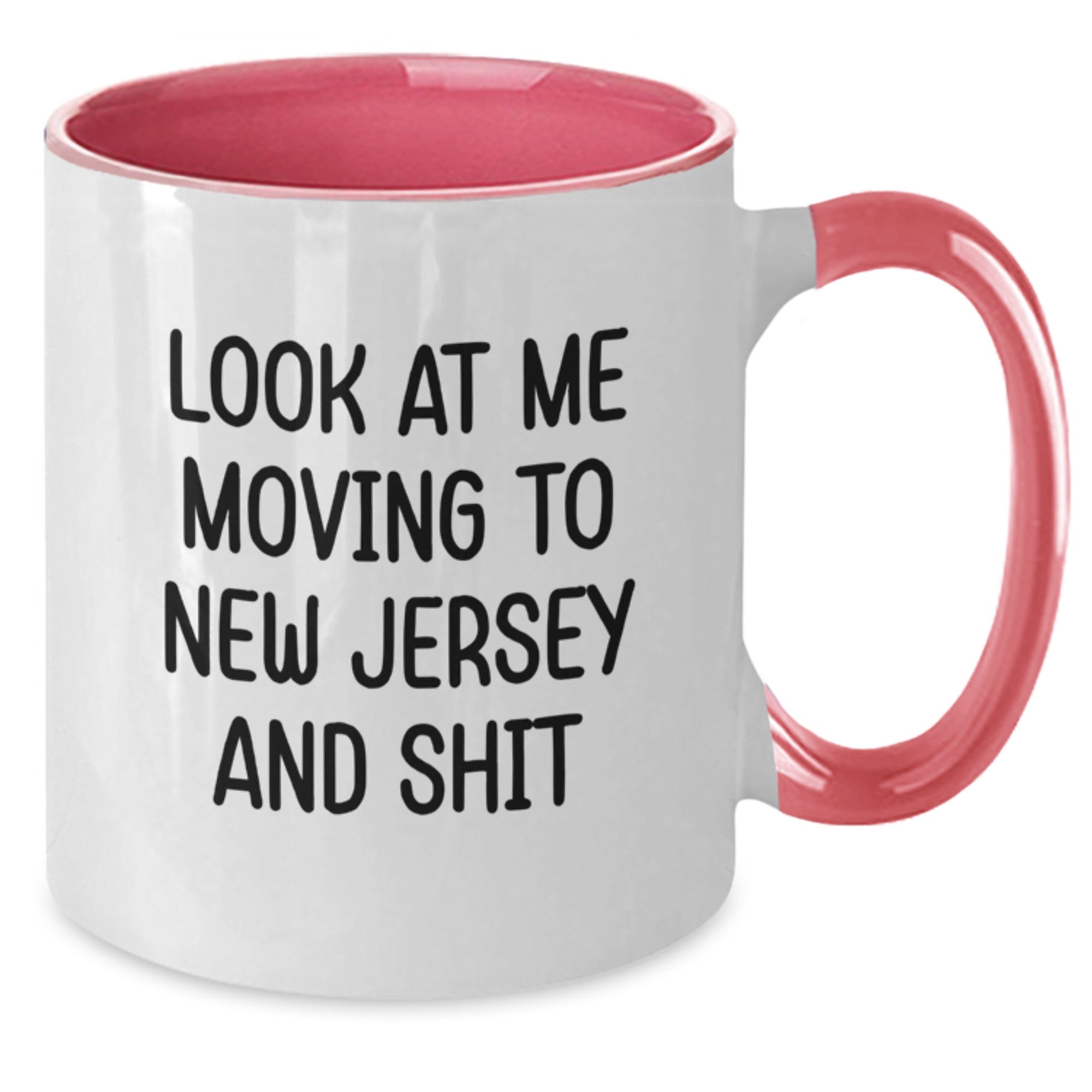 Funny New Jersey Two Tone Coffee Mugs for New Jersey Enthusiasts Gifts from Friends to New Jersey Men Women Birthday Unique Presents - Additional