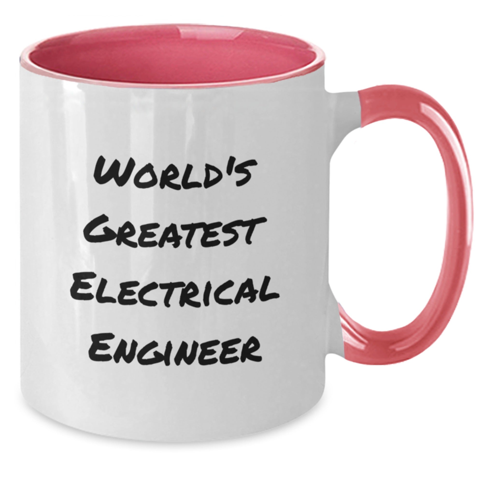 Funny Electrical Engineer Gifts from Mom - World's Greatest Electrical Engineer Two Tone Coffee Mug - Additional