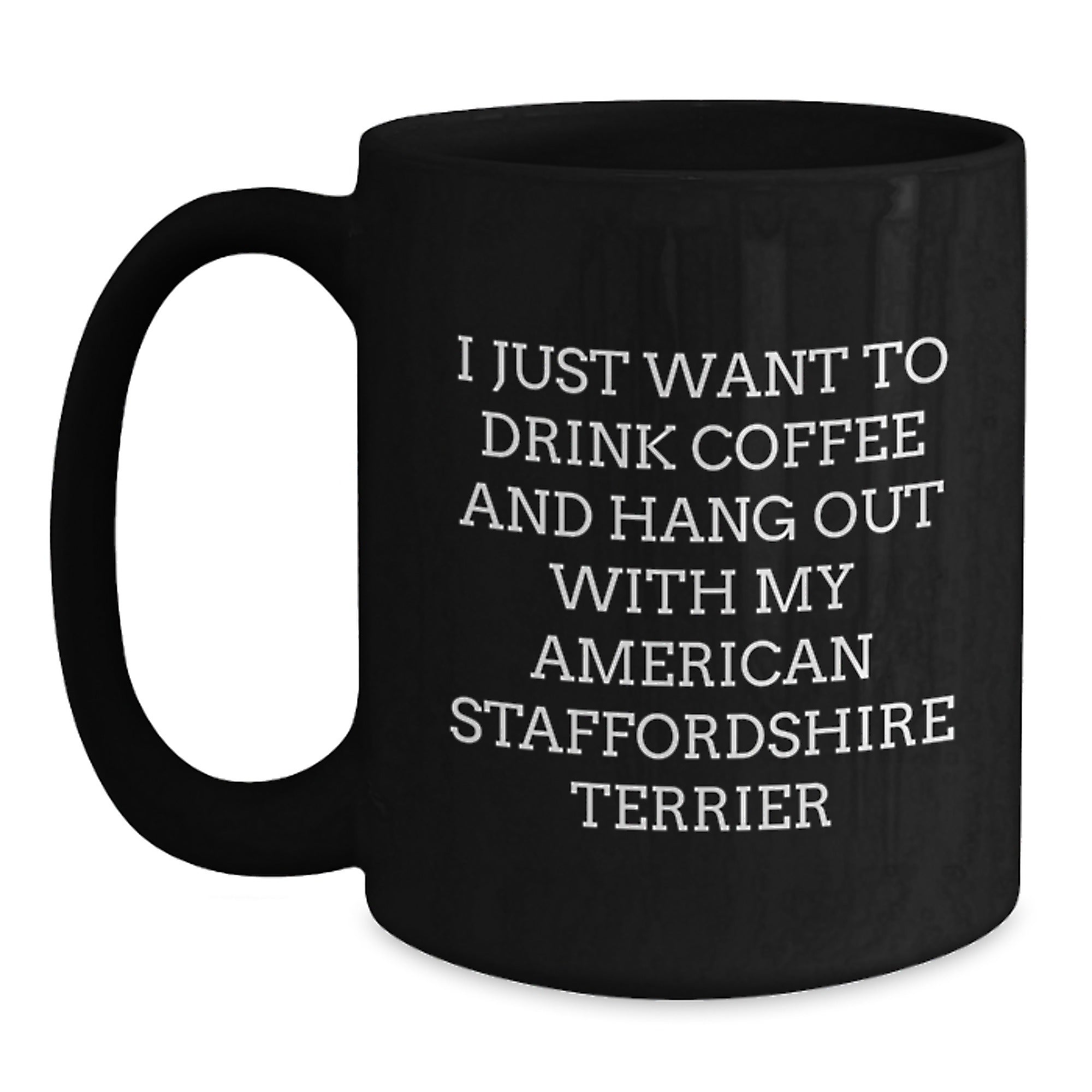 Funny American Staffordshire Terrier Dog Lover Gifts from Friends for Birthday Unique Mugs - Main