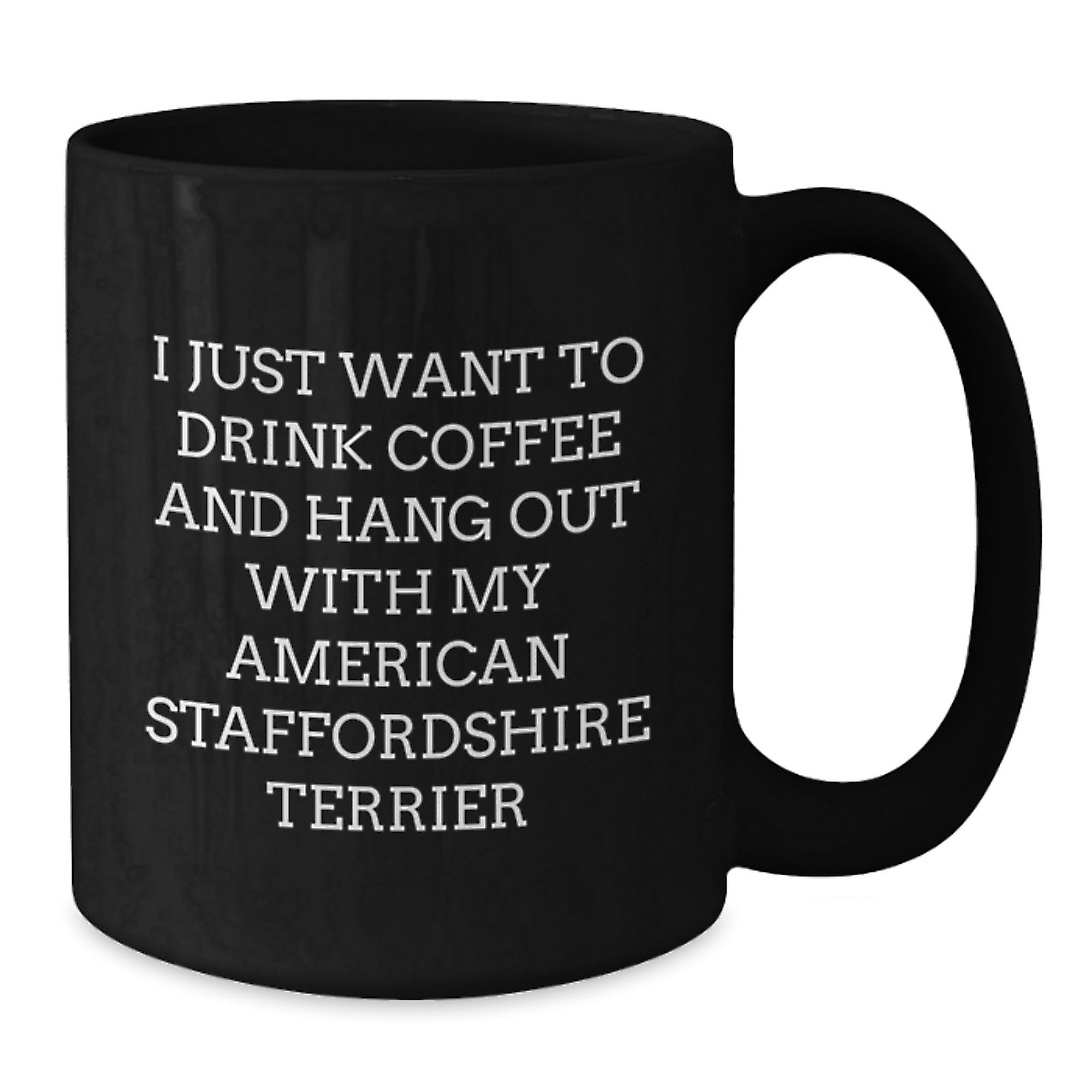 Funny American Staffordshire Terrier Dog Lover Gifts from Friends for Birthday Unique Mugs - Additional