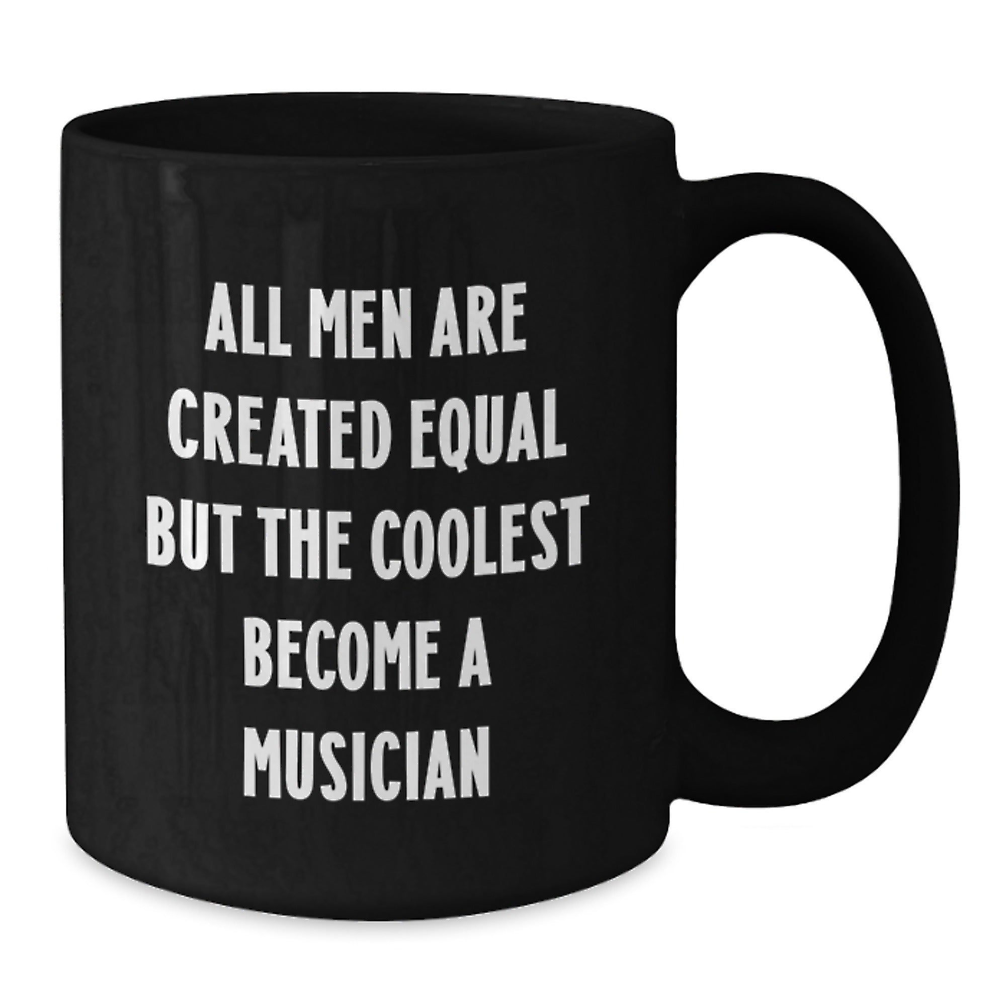 Funny Musician Quote Gifts from Family to Musician Mom on Mother's Day Unique Black Coffee Mug - Additional