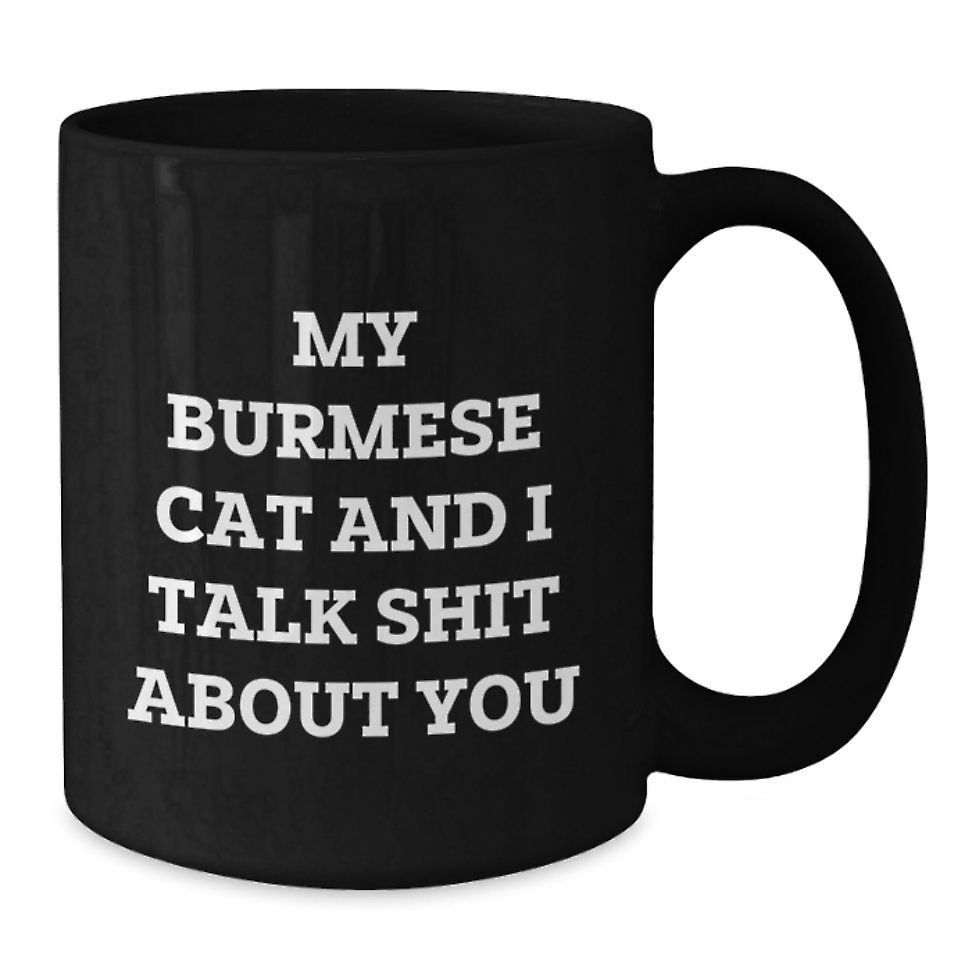 Burmese Cat Lovers Funny Mugs Gifts for Dad from Men on Father's Day Unique - Additional
