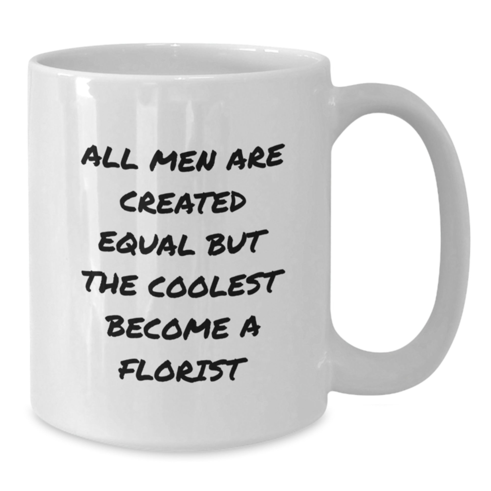 Funny Florist White Coffee Mugs Gifts from Men for Florist Friends and Family on Father's Day Unique - Additional