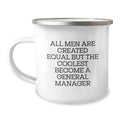 Funny General Manager Gifts for Dad General Manager Camping Mug for Father's Day Unique - Image 1