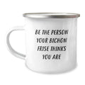 Unique Bichon Frise Dog Gifts from Men to Friends on Birthday with Funny Quote - Image 1