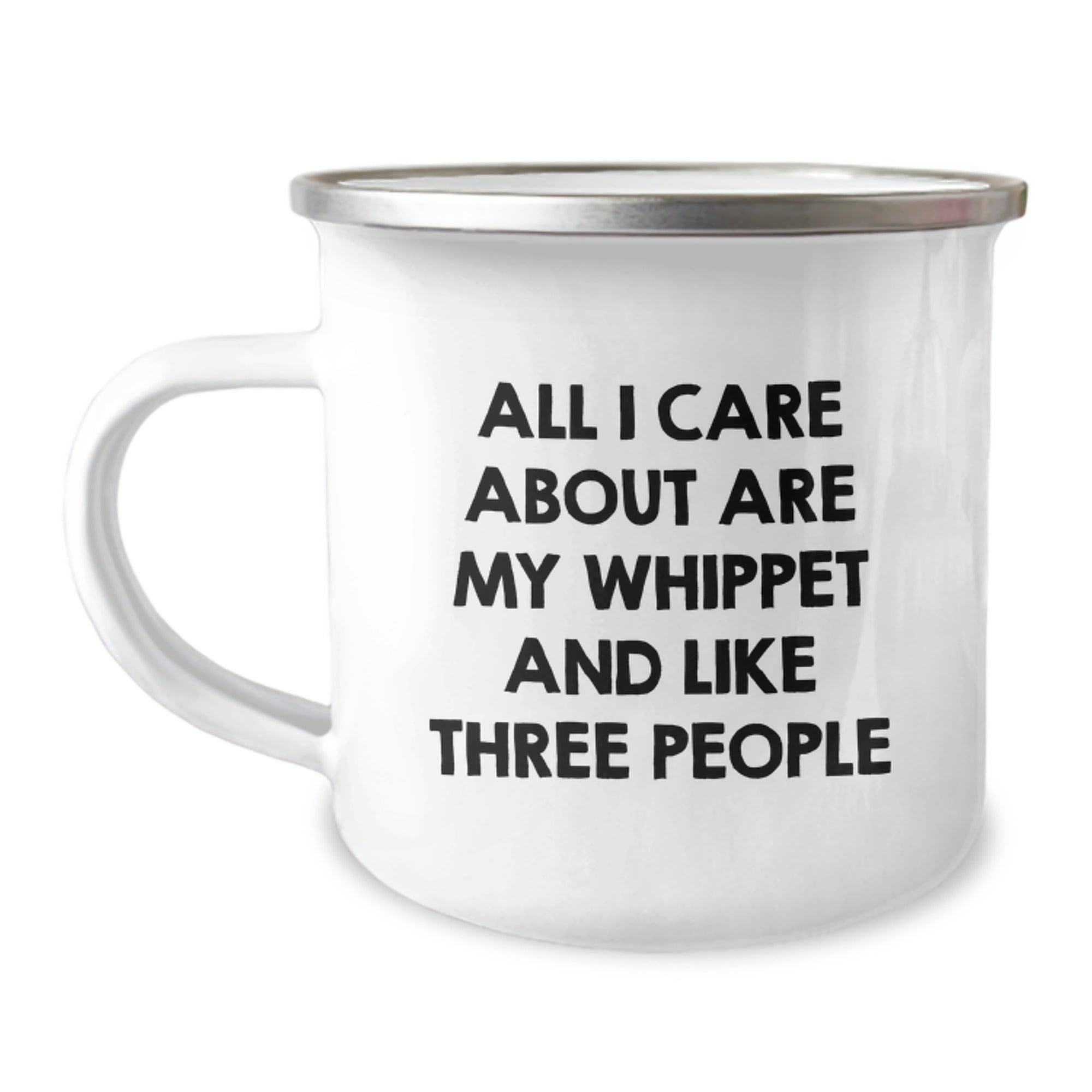Funny Whippet Dog Lover Gifts for Men, Friends, Family - Unique Birthday Unique Whippet Dog Camping Mugs from Friends for Whippet Dog Enthusiast - Image 1