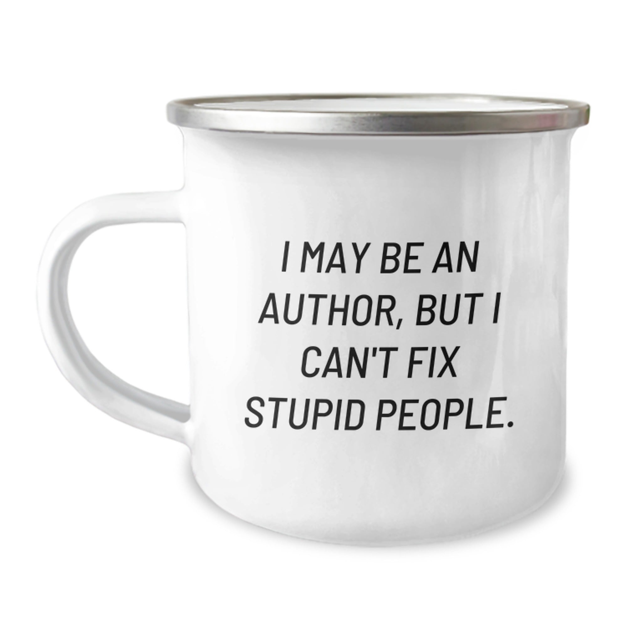 Funny Author Gifts for Her - 'I May Be An Author, But' Camping Mug for Mom on Mother's Day from Daughter - Image 1