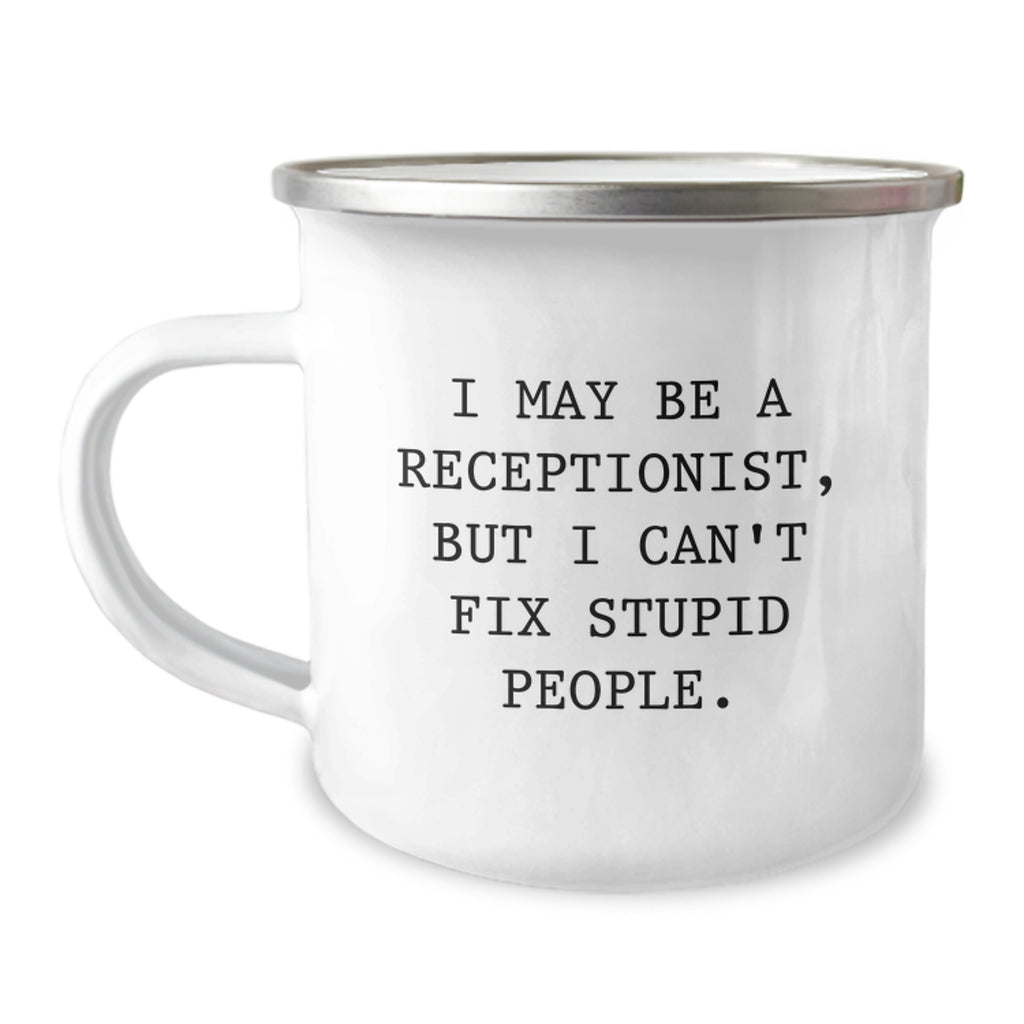 Inspiring Receptionist Gifts from Friends and Family - Funny Graduation Unique Mugs for Women Men Coworkers - Image 1