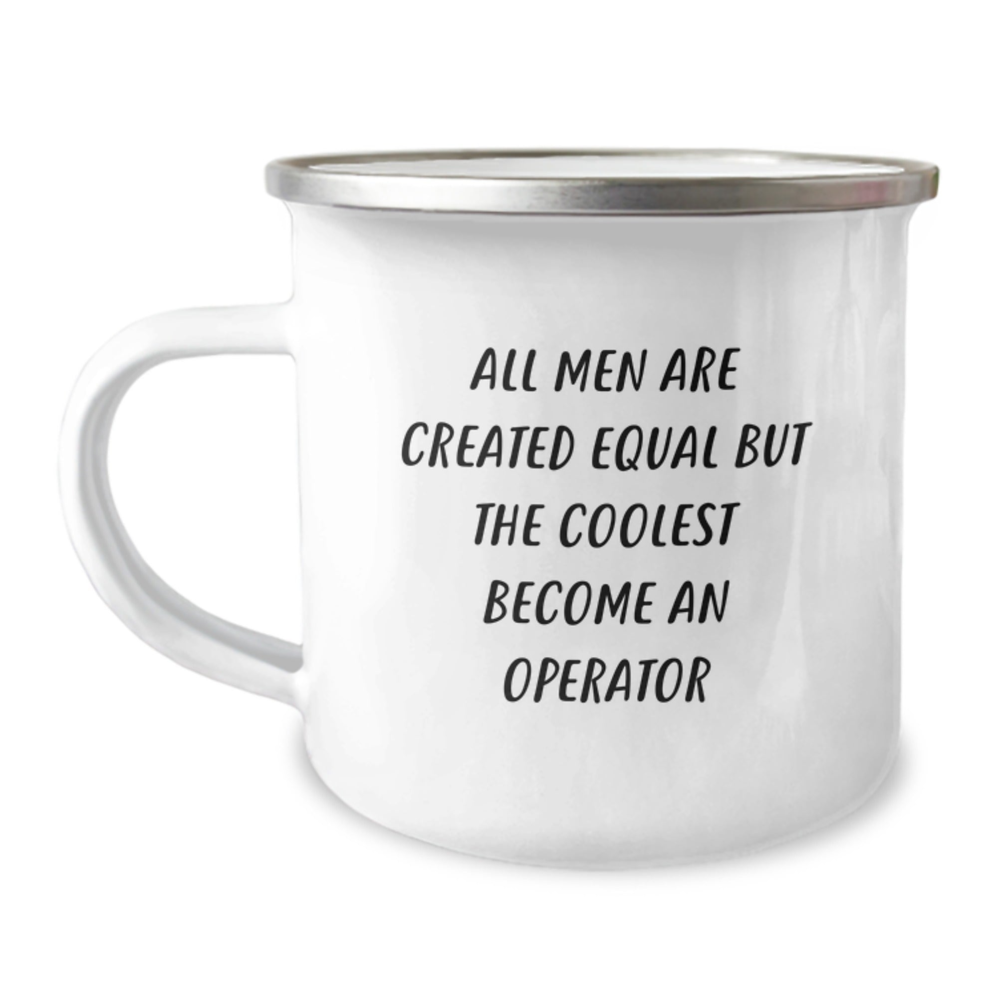 Funny Operator Camping Mug Gifts from Men to Friends - Inspirational Quote for Mother's Day Unique Present - Image 1