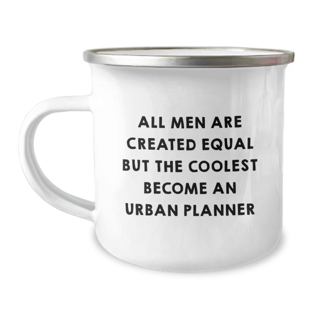 Funny Quote Gifts for Urban Planner Dad, Father's Day Unique Gifts from Family, Camping Mug for Men - Image 1
