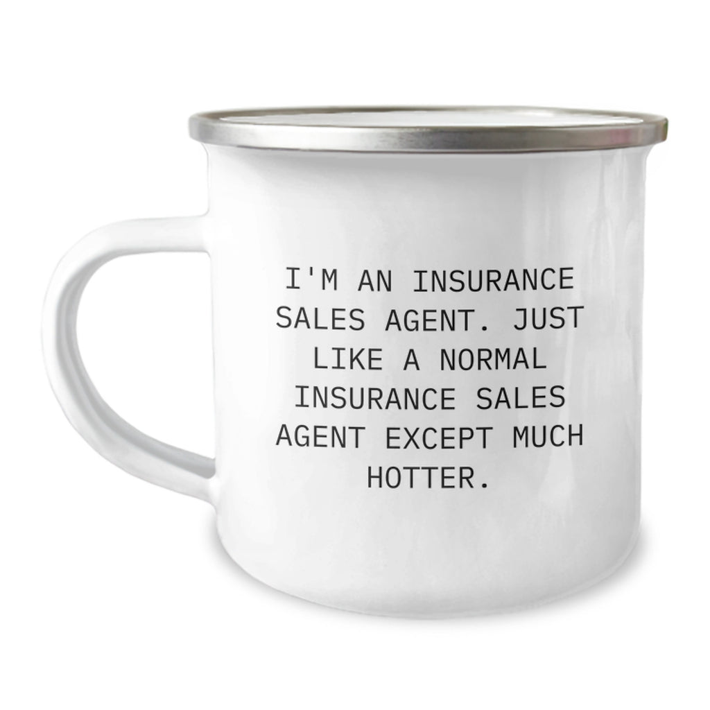 Insurance Sales Agent Gifts for Mom Funny Camping Mugs from Husband - Unique Mother's Day Unique Gifts - Image 1