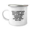 Funny Landscape Designer Camping Mug Gifts from Friends for Mother's Day Unique - Image 1