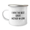 Funny Mom-in-law Gifts, Great Mom-in-law Camping Mug for Dad's Unique Father's Day Unique Gifts from Men for Mom-in-law - Image 1