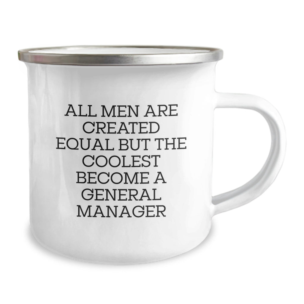 Funny General Manager Gifts for Dad General Manager Camping Mug for Father's Day Unique - Image 2