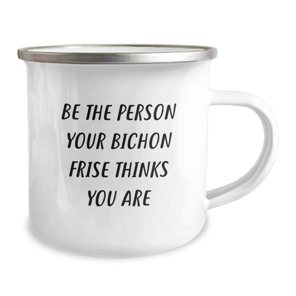 Unique Bichon Frise Dog Gifts from Men to Friends on Birthday with Funny Quote - Image 2
