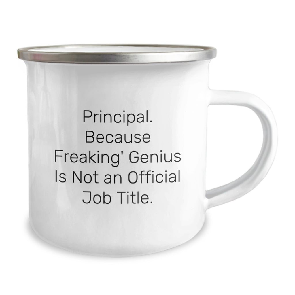 Funny Principal Gifts, Principal Mom Camping Mug, Mother's Day Unique Presents for Principal from Men - Image 2