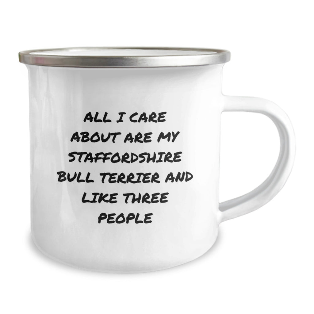 Funny Staffordshire Bull Terrier Dog Lover Gifts from Men to Friends on Birthday Unique Gifts - Image 2