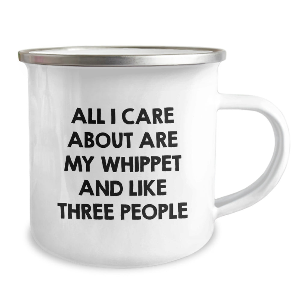 Funny Whippet Dog Lover Gifts for Men, Friends, Family - Unique Birthday Unique Whippet Dog Camping Mugs from Friends for Whippet Dog Enthusiast - Image 2