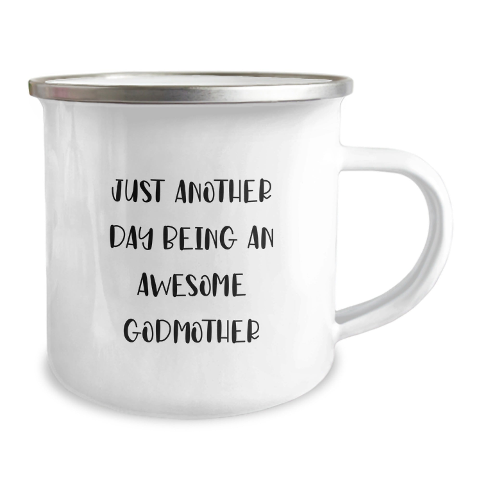 Gifts from Family for Awesome Godmother - Just Another Day Camping Mug - Mother's Day Unique Gifts - Image 2