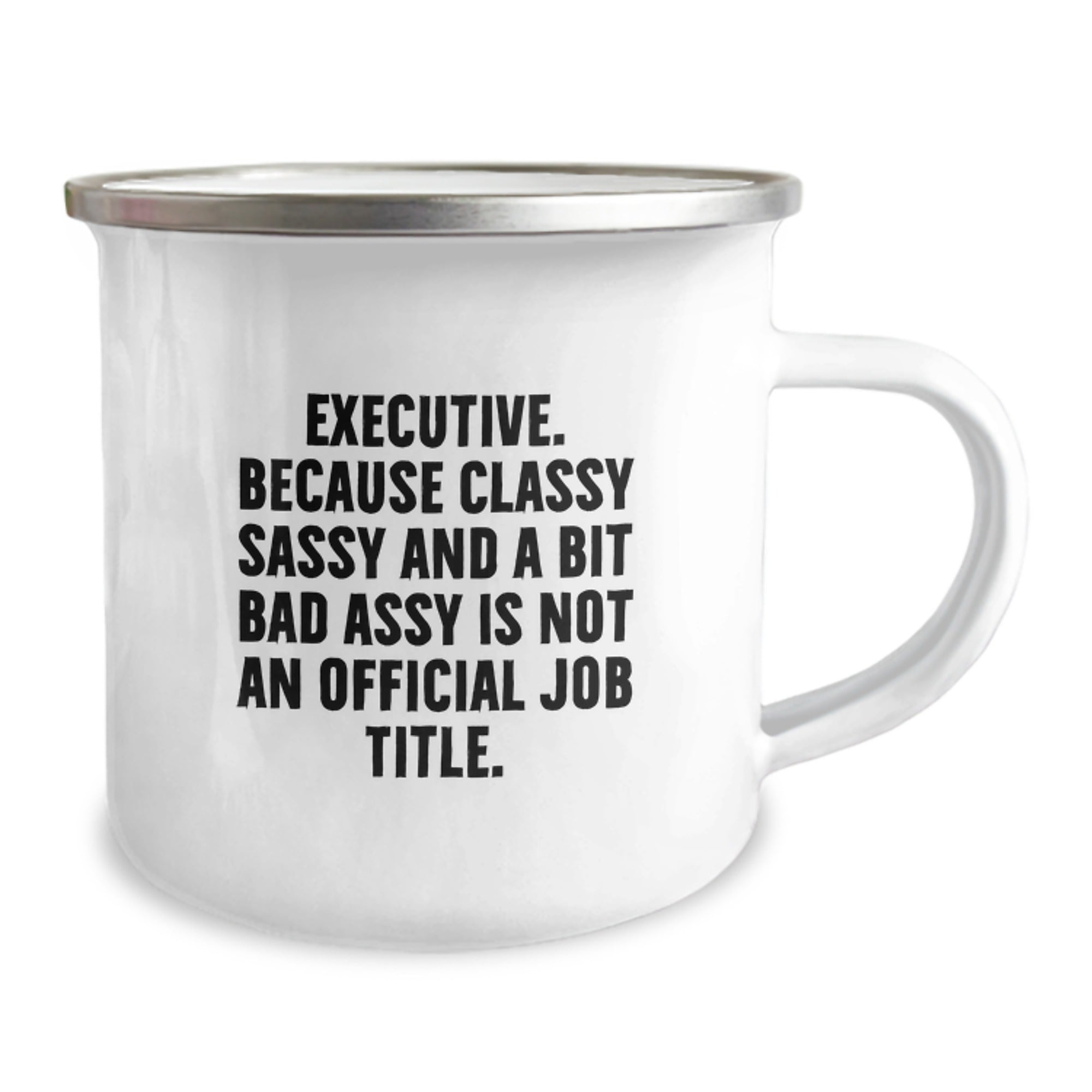 Executive Gifts, Funny Quote, Camping Mug, Graduation Unique Gifts from Friends and Family for Executive Men and Women - Image 2