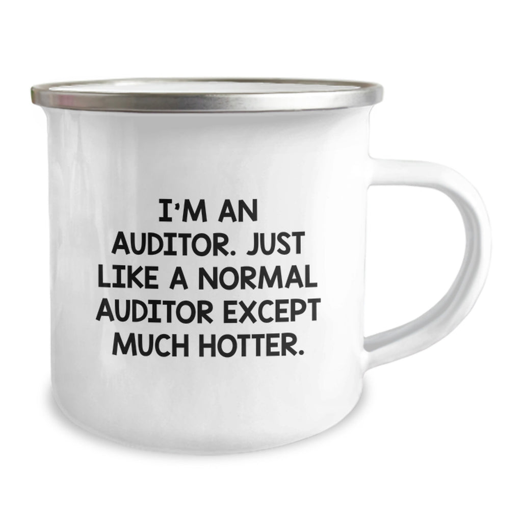 Gifts from Family, Funny Auditor Quote Camping Mug for Auditor, Perfect Father's Day Unique Gifts for Men - Image 2