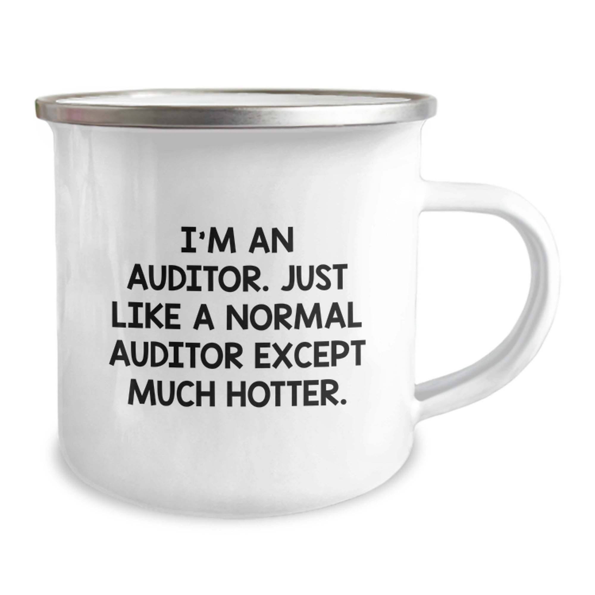 Gifts from Family, Funny Auditor Quote Camping Mug for Auditor, Perfect Father's Day Unique Gifts for Men - Image 2