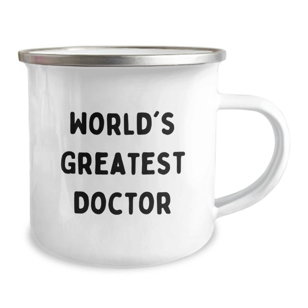 World's Greatest Doctor Funny Quote Gifts for Men Camping Mug, Gifts from Family on Mother's Day Unique Doctor - Image 2