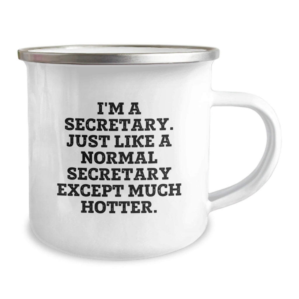 Funny Secretary Gifts for Secretary, Camping Mugs for Secretary, Mother's Day Unique Gifts from Men to Secretary - Image 2