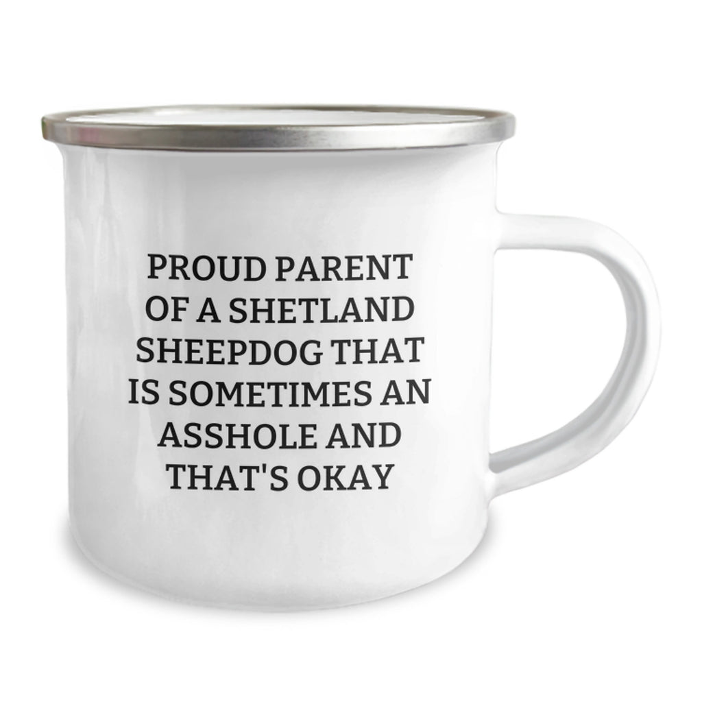 Funny Shetland Sheepdog Gifts for Mom - Proud Parent Mugs for Camping Enthusiasts, Unique Mother's Day Presents from Women, Women's Camping Accessories - Image 2