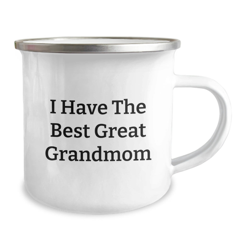 Funny Grandmom Gifts, Great Grandmom Camping Mug, I Have The Best Great Grandmom - Gifts from Family for Grandmom - Mother's Day Unique Gifts - Image 2