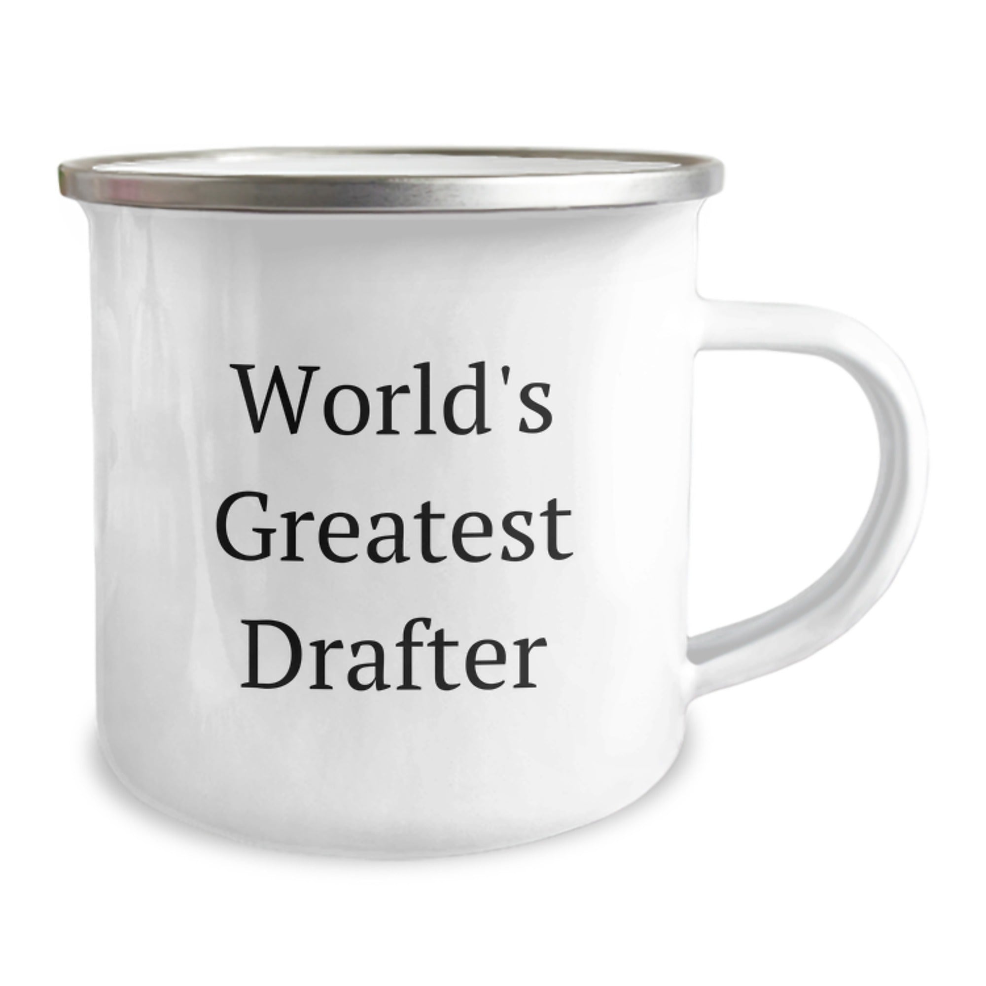 Funny Drafter Gifts from Dad - World's Greatest Drafter Stainless Steel Camping Mug for Men on Father's Day - Image 2
