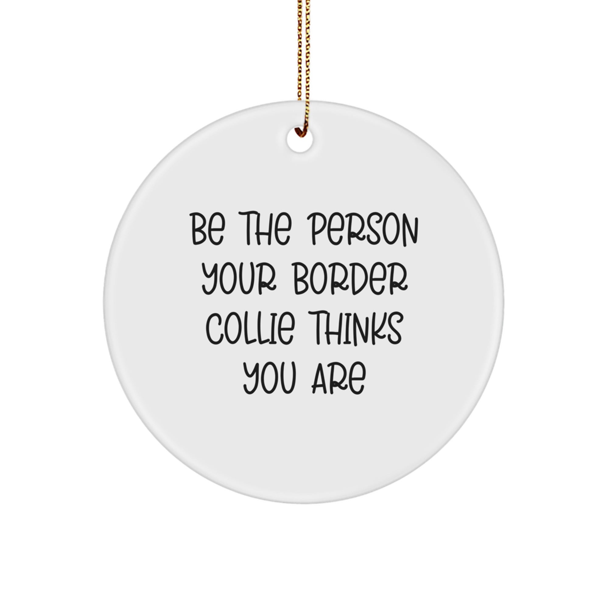 Funny Border Collie Dog Gifts from Men to Family for Christmas Unique - Image 1