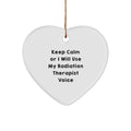 Funny Radiation Therapist Gifts Funny Christmas Unique Gifts for Radiation Therapist Friends Coworkers Family - Image 1