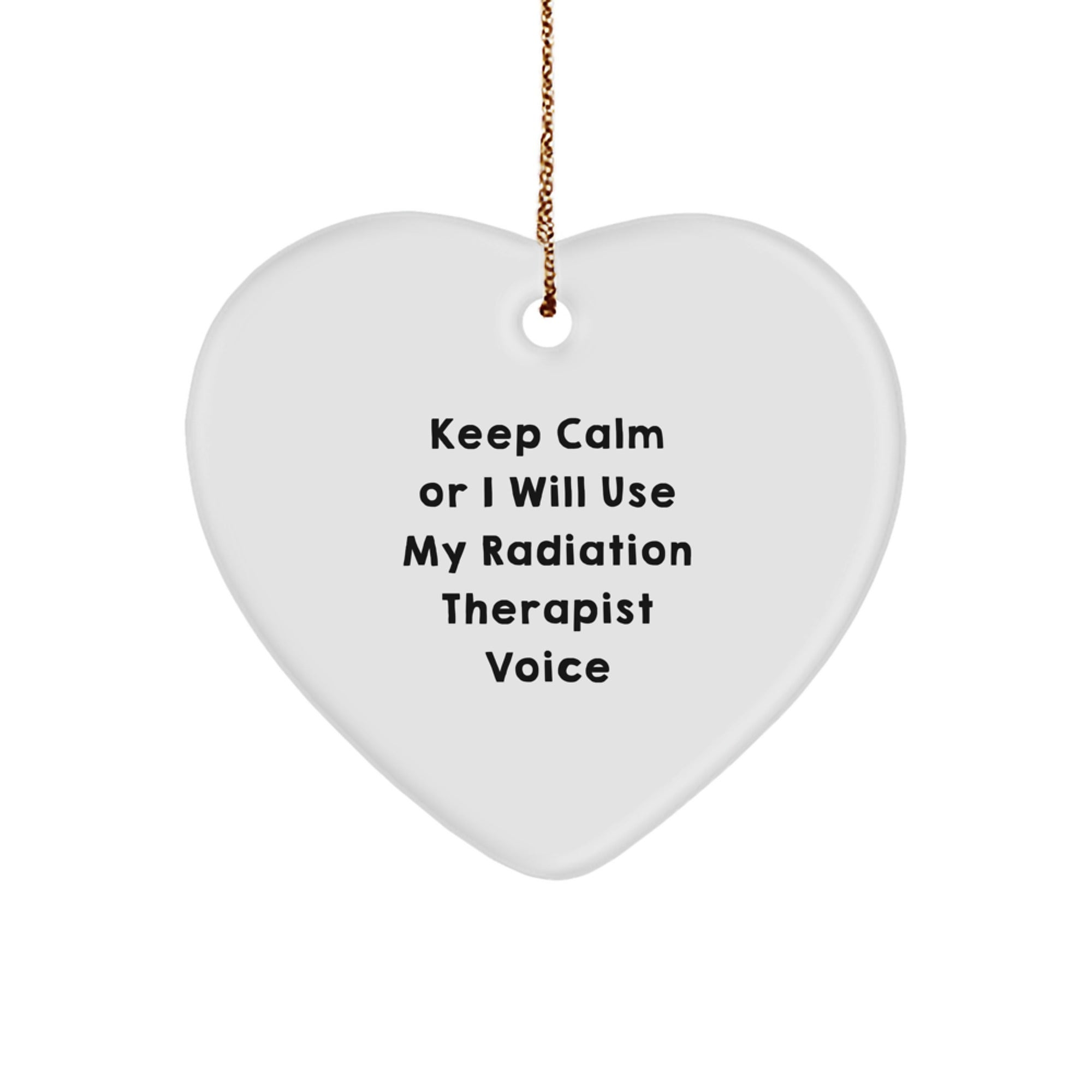 Funny Radiation Therapist Gifts Funny Christmas Unique Gifts for Radiation Therapist Friends Coworkers Family - Image 1