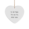 Funny Artist Heart Ornament Gifts from Friends for Artist Men Women Christmas Unique - Image 1