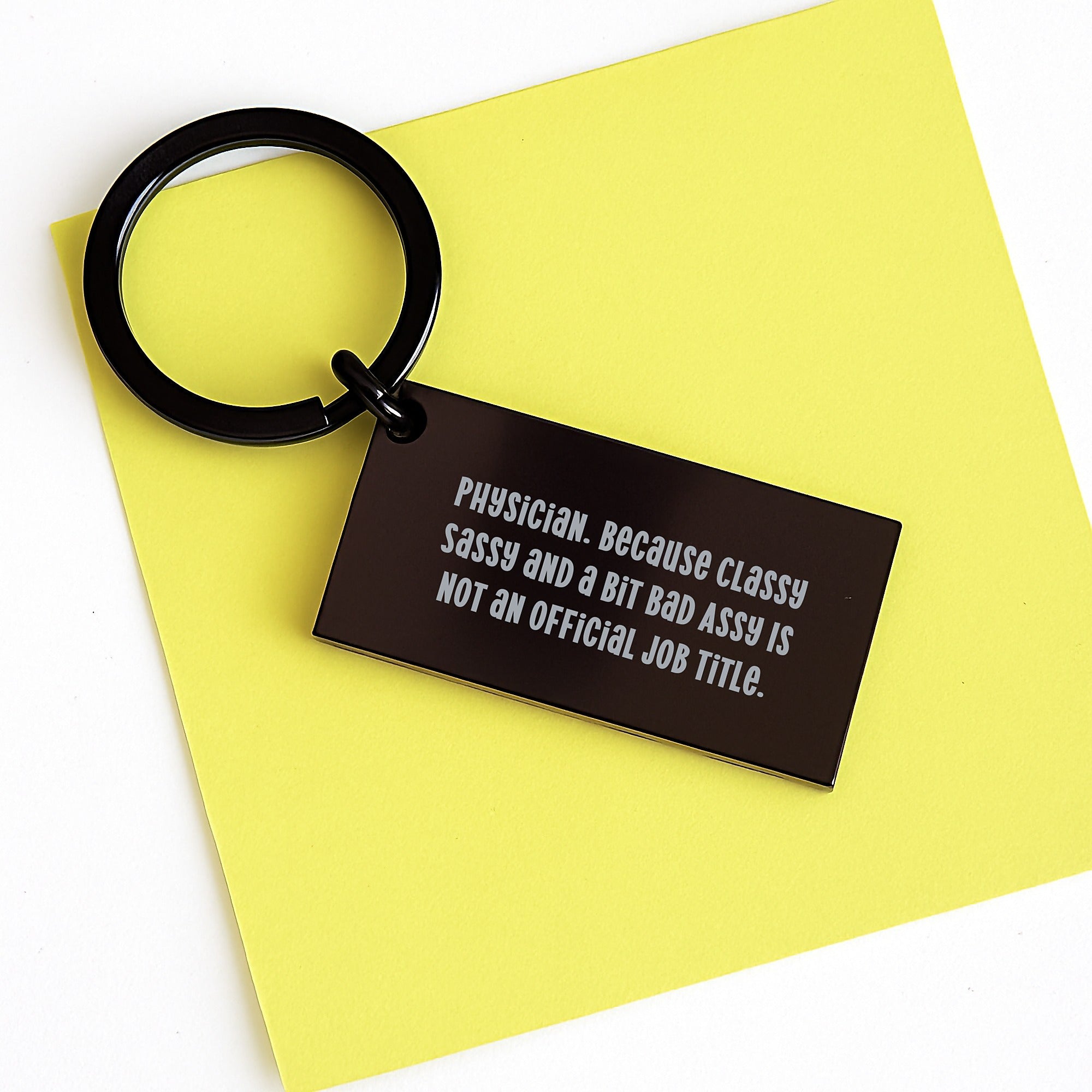 Unique Gifts for Physicians, Funny Keychain, Physician Gifts from Friends, Graduation Unique Gifts - Image 3