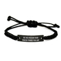 Funny Borzoi Dog Gifts from Friends - Unique Rope Bracelet for Birthday - Image 1