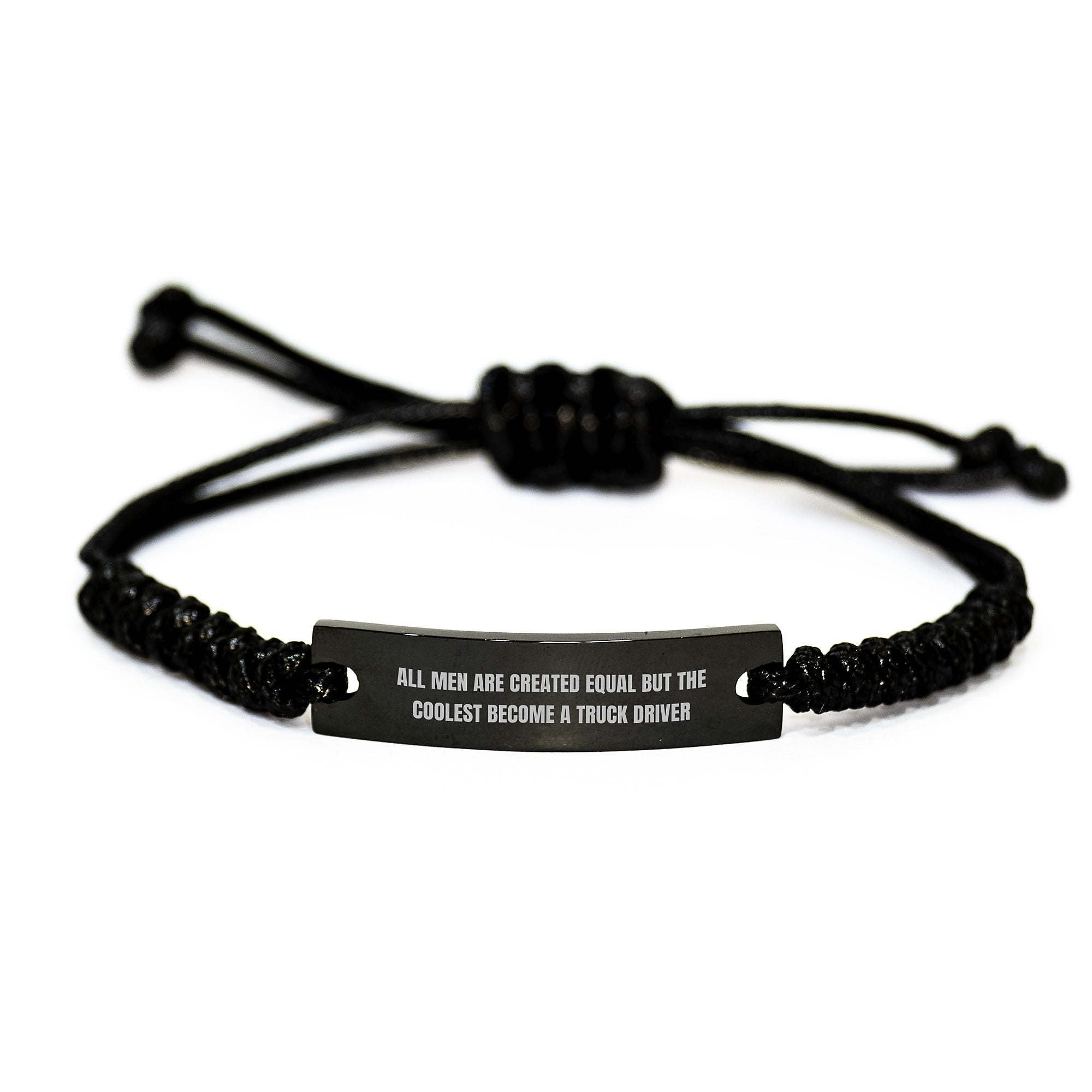 Funny Truck Driver Rope Bracelet Gifts from Men to Husband Father's Day Unique Present for Him - Image 1