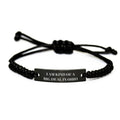 Ohio Rope Bracelet Funny Quote Gifts from Friends to Family in Ohio - I Am Kind Of A Prime Selection In Ohio - Image 1
