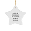 Funny Operator Star Ornament Gifts from Men for Christmas Unique - Image 1